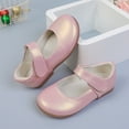 thumbnail image 4 of Quealent Toddler Flower Girl Dress Shoes - Baby Girl Ballet Mary Jane Flats for Party School Wedding Pink for Size 10.5, 4 of 6