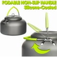 thumbnail image 4 of Camping Cookware Set Camping Cooking Set Non-Stick-the Family Backpack Cooking Set is Easily Stackable Pot Kettle Bowls with storage bag for Outdoor 1.1 l Kettle, 4 of 4