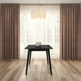 thumbnail image 6 of Plank+Beam 48" Mid Century Modern Dining Table, Solid Wood Kitchen & Dining Room Table for 4, Black, 6 of 9