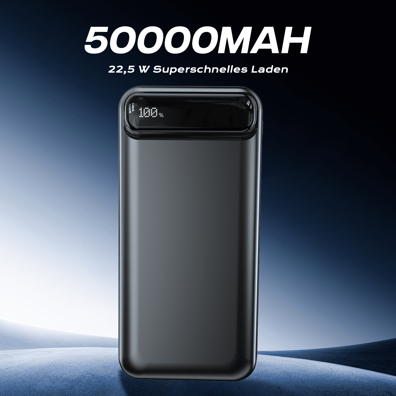 P.Toultek 22.5W PD3.0 Quick Charge Function 50000 mAh Portable Power Pack