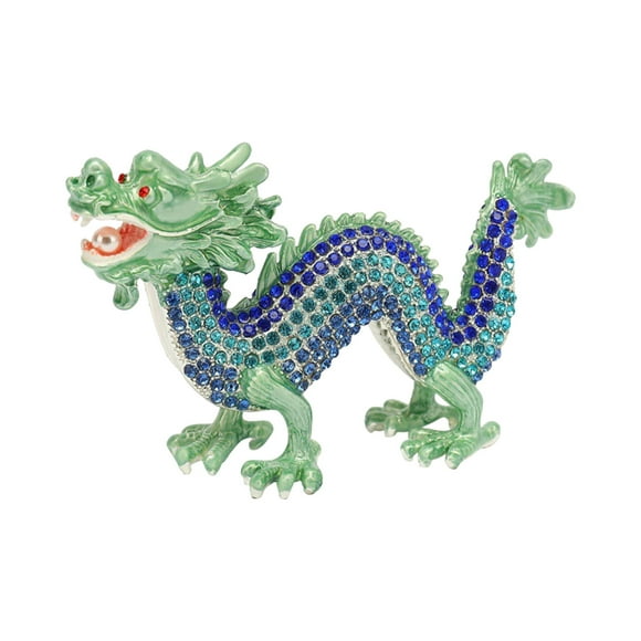 Cyber_Monday Deals!Black_Friday Deals 2024! Byikun Feng Shui Statue Chinese Figurines New Year Sculpture 2024 Year Of The Figurine Ornament Attract Wealth And GoodLuck For Office Home
