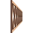 thumbnail image 3 of Ekena Millwork 46 5/8"W x 8"H x 3/8"T Wolford Fretwork Moulding, Hickory, 3 of 13