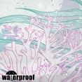 thumbnail image 5 of Nautical Coastal Sea Turtle Shower Curtain Ocean Beach Coral Fish Waterproof Fabric Shower Curtains for Bathroom Cute Seahorse Starfish Seashell Bath Curtain Decor (72'''' × 72''''), 5 of 6