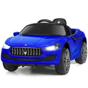 Voiture licence Maserati pour enfant 12V télécommander LED MP3 marque Gymax