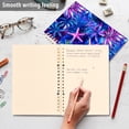 thumbnail image 4 of FORMRS 1-Subject Spiral Notebook 8" x 5" College Ruled 60 Refillable Sheet A5 Hard Cover, 2 Pack, Neon Pink Starfish, 4 of 7