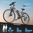 thumbnail image 3 of ASKGO 26" Electric Bike for Adults, 749W Rated Motor, Electric Mountain Bike with 48V 10.5Ah Removable Battery Up To 20MPH 45Miles , ,UL 2849,Ages 14+ Class2 UL2849, 3 of 9