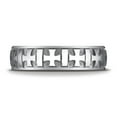 thumbnail image 3 of Benchmark� 6mm Comfort-fit Gaelic Cross Carved Design Wedding Band Ring, 3 of 9