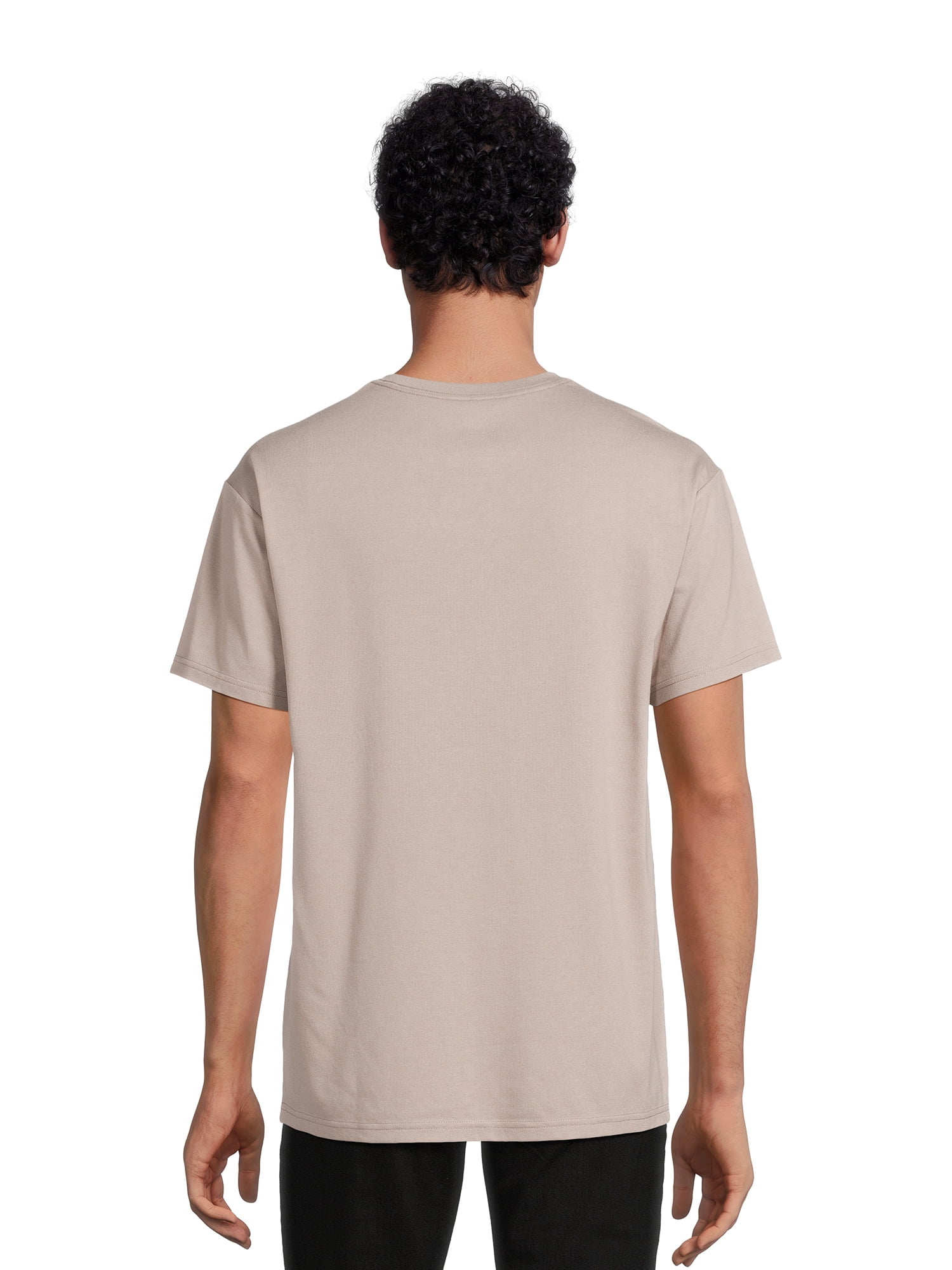 Athletic Works Men's and Big Men's Tri Blend Tee, Sizes XS-4XLT