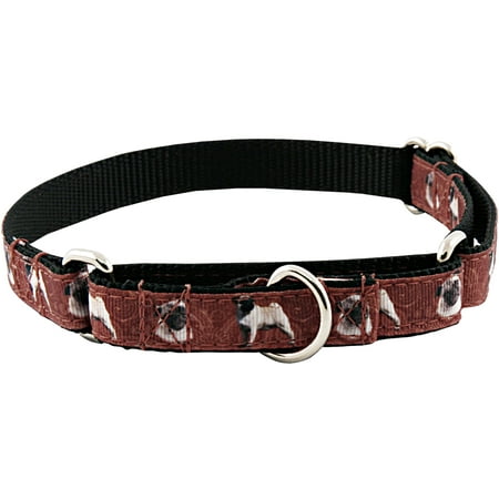 Country Brook Design® Pug Ribbon Martingale Dog