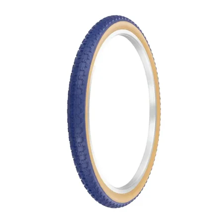 PRO+ Bicycle Tire 24 x 1.75 inch Blue/Gum Sidewall Comp3 Tread Tire Bmx Bike