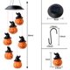 thumbnail image 2 of Carillón de viento, carillón de viento solar, regalos interesantes, decoración de Halloween, luces decorativas de calabaza que cambian de color, decoración de calabaza con energía solar Feliz Sencillez, 2 of 2