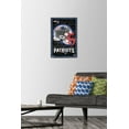 thumbnail image 4 of NFL New England Patriots - Neon Helmet 23 Wall Poster with Push Pins, 14.72" x 22.37", 4 of 4