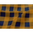 thumbnail image 4 of oneOone Viscose Jersey Navy Blue Fabric Gingham Check Diy Clothing Quilting Fabric Print Fabric By Yard 60 Inches Wide, 4 of 5