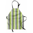 thumbnail image 1 of Abstract Apron Wavy Stripes Pattern with Colorful Vertical Shapes Mosaic Digital Composition, Unisex Kitchen Bib Apron with Adjustable Neck for Cooking Baking Gardening, Multicolor, by Ambesonne, 1 of 3