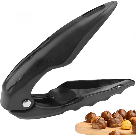 Chestnut Cutter Tool, Stainless Steel Chestnut Cutter and Peeler with Easy-Grip Handle, Efficient Chestnut Opener for Holiday Cooking and Baking