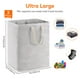 thumbnail image 4 of Cesto de ropa Lifewit, tamaño grande, plegable, 2 unidades, 180 L, color gris, 4 of 9