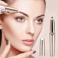thumbnail image 4 of Eyebrow Epilator, Eyebrow Hair Remover for Women, Battery Operated Electric Eyebrow Trimmer and Shaper for Smooth Trimming, Rose Gold Eyebrow Razors, 4 of 7