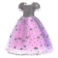 thumbnail image 3 of Vestido de princesa Rapunzel para niñas, vestidos morados elegantes, disfraz de carnaval elegante, vestidos de noche para graduación, vestidos de juego de rol de Halloween, 3 of 3