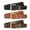 Black+Brown+Coffee, variant on WHIPPY 3 Pack Women Leather Belts for Jeans Pants Casual Ladies Waist Belt for Dresses