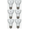 thumbnail image 2 of (6 bulbs) GE Lighting  45533 LED Par20 Indoor Floodlight, 7 watt, Daylight, 500 Lumens, Dimmable LED Light Bulb, 2 of 4