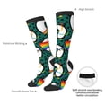 thumbnail image 5 of Picia Women Crew Soft Moisture-wicking Socks Lgbt Penguin Pattern Design Cotton Socks, One Size fit All, 5 of 9