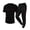 Black #16, variant on Mens Track Suits Crewneck Short Sleeve T Shirt & Pants 2026 Summer Lightweight Gym Short Sets Graphic Loose Big and Tall Tracksuit 2XL