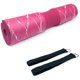 thumbnail image 1 of Almohadilla para mancuernas para sentadillas, estocadas y empujes de cadera - Almohadilla para barra de entrenamiento de fuerza para cuello y hombros, rosa, 1 of 5