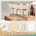 Boho Patch BEACH Cosmetic Bag Transparent PVC Travel Toiletry Bag