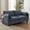 Grayish Blue, variant on Eyisean 74" Modern Cloud Loveseat Sofa, Modular Sectional Sofa with Throw Pillows, Cloud Sofa with USB Ports & Side Pockets, 2-Seats Sofa Couches for Living Room/Bedroom, Breathable Chenille Fabric