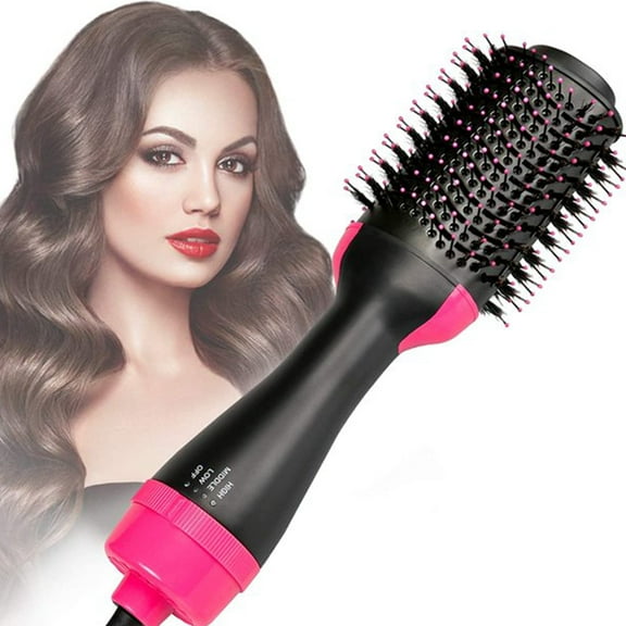DEISNGB Professional Hair Dryer Brush, Hot Air Brush, One Step Hair Dryer & Hot Air styler for Hair Salon, Blowing Straightening, Curling