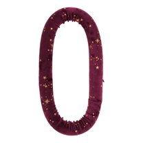 Unique Bargains 1pc Durable Star Hair Rollers for Women 11.42"x5.31" Red