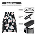 thumbnail image 4 of Yiaed Lilies Flowers Print School Backpack College Backpack Daypacks for Students High School Spacious and Durable Daypack for Work and Travel-One Size, 4 of 6