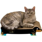 Imperial Cat Scratch 'n Shapes Black Dachshund