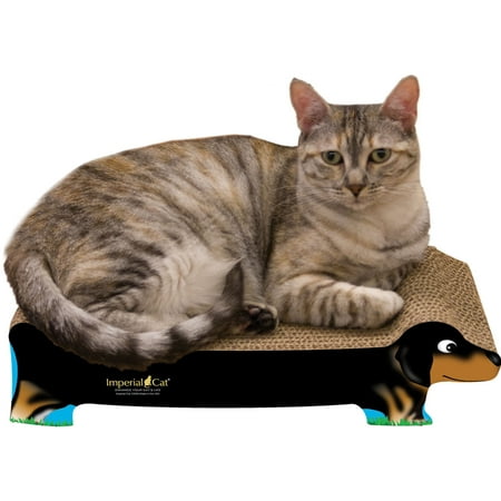 Imperial Cat Scratch 'n Shapes Black Dachshund