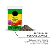Seed Potting Soil Mix, Vegetable, Flower, Houseplant Germination and Growth Nutrient-Rich Cactus Potting Soil for Indoor & Outdoor Use