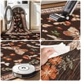 thumbnail image 3 of Bleum Cade 5'x7'Area Rugs for Living Room, Butterfly Mushroom Washable Rug for Bedroom,Ultra Soft Carpet Non Slip Low Pile Stain Resistant for Dining Room Home Decor,Brown, 3 of 10