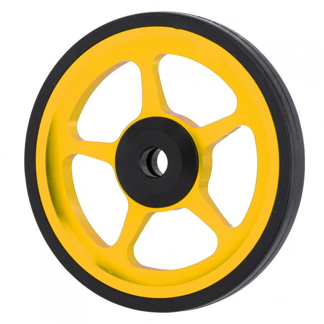 Bicycle Easy Wheel, Bike Push Wheel, With Mounting Screw For Cycling Easy Wheel Gold Black