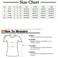 thumbnail image 3 of Camisetas de cuello redondo para mujer Camisetas con estampado de conejo de Pascua Camiseta de manga corta Blusa Tops Fridja bn1941, 3 of 4