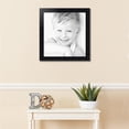 thumbnail image 3 of ArtToFrames 20" x 21" Satin Black Reverse Step Picture Frame, 20x21 inch Black Wood Poster Frame (WOM-1419), 3 of 7