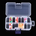 thumbnail image 5 of 10pcs Rectangle Polypropylene(PP) Bead Storage Container with Hinged Lid for Jewelry Small Accessories Clear 13.3x7.3x2.9cm, 5 of 5