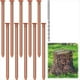 thumbnail image 1 of 10 Clavos de Cobre para Eliminar Raíces de Tocones de Árboles, 3,15 Pulgadas de , Clavos de Cobre Puro A Granel con Taladro, Puntas para Eliminar Tocones., 1 of 7