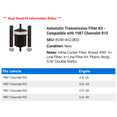thumbnail image 2 of Automatic Transmission Filter Kit - Compatible with 1987 Chevy R10, 2 of 2