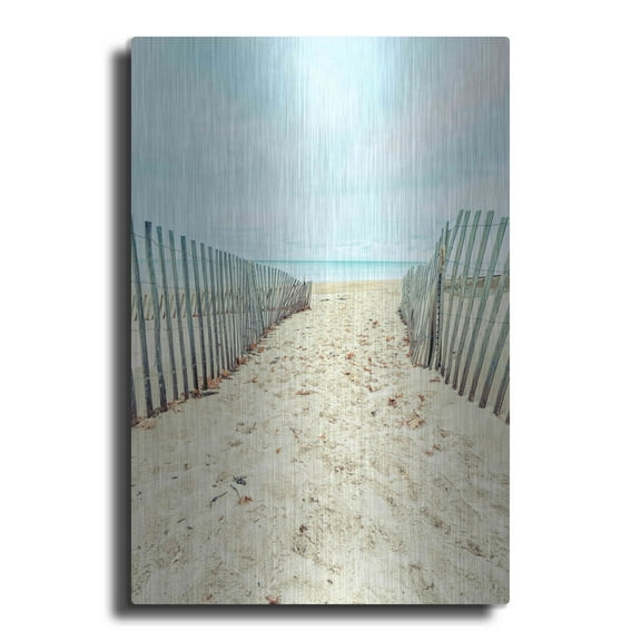 Luxe Metal Art 'Within Reach' by Edward M. Fielding, Metal Wall Art, 16"x24"