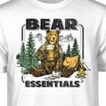 thumbnail image 2 of Teelocity Bear Essentials Graphic T-Shirt (3XL - Standard Fit, White), 2 of 4