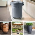 thumbnail image 2 of Support pour Plantes avec Roues, Caddy pour Plantes Robuste, Support de Pot à Taille Ajustable avec Roulettes, Grand Chariot de Jardinière pour Pot de Fleurs, Poupée pour Extérieur Intérieur, 2 of 7