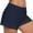 Navy, variant on Women's Swim Shorts With Pockets High Waisted Board Swimsuit Bathing Shorts Bathing Suit Bottom Boy Shorts Swimsuit Bottom