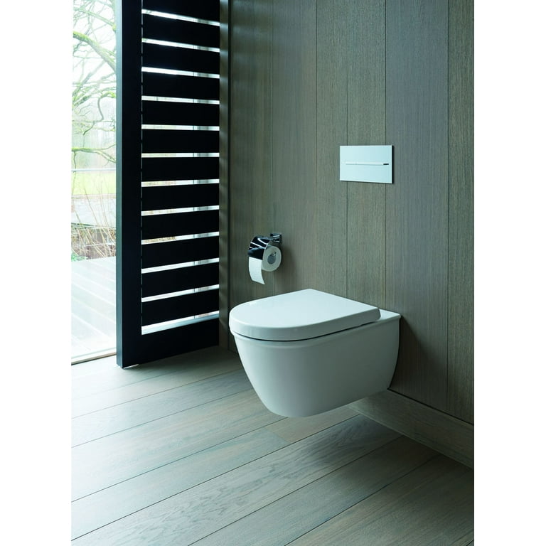 Duravit 254509-Dual Darling New 0.8/1.6 Gpf Dual Flush Wall