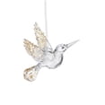 thumbnail image 2 of Lypsnake Clear Acrylic Sequins Christmas Ornaments,Transparent Hummingbird Shape Xmas Tree Decor,Reflective Animal Figurine for Christmas Tree Window Decor, 2 of 6
