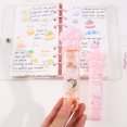 thumbnail image 3 of YAOMOBB Outil de Correction Kawaii en Forme de Fleur de Cerisier avec Distributeur, 3 of 5