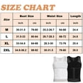 thumbnail image 2 of POP CLOSETS Men Body Shaper Slimming Vest Tummy Control Waist Trainer Tank Top Compression Shirt, 2 of 7